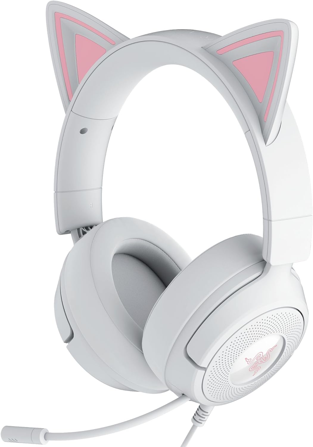 Razer Kraken Kitty V3 X - Kabelgebundenes Kitty-Headset für Gaming - Kultige Kitty-Ohren - 270g leic