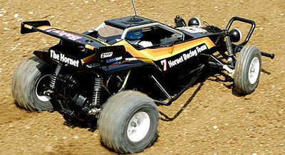 TAMIYA 58336-1:10 RC The Hornet 2004 2WD Buggy LWA, ferngesteuertes Auto/Fahrzeug, Modellbau, Bausat