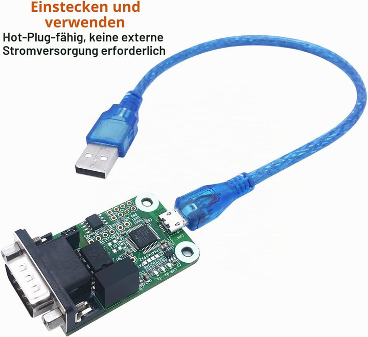USB zu CAN Konverter Modul for Raspberry Pi4/Pi3B+/Pi3/Pi Zero(W)/Jetson Nano/Tinker Board and any S