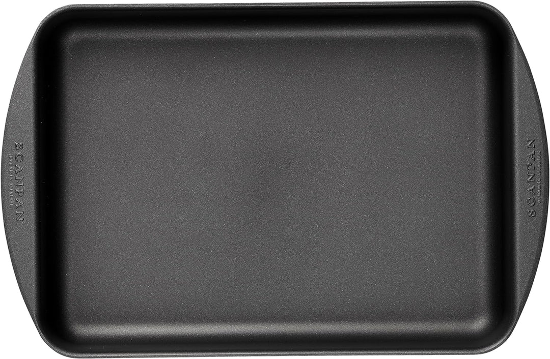 SCANPAN Classic 34 x 22 cm Roasting Pan, Black, 34 x 22 cm