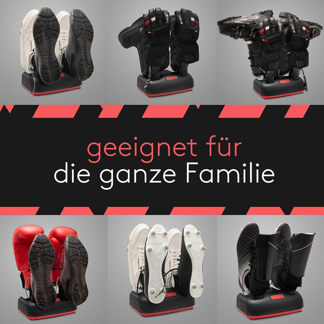 2 Pair Schuhtrockner & Schuhdeo | Doppelte Stiefeltrockner & Schuhgeruchsentferner mit Aktivsauersto