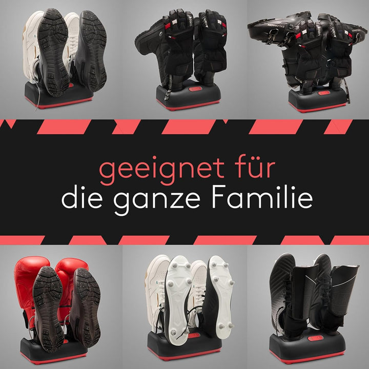 2 Pair Schuhtrockner & Schuhdeo | Doppelte Stiefeltrockner & Schuhgeruchsentferner mit Aktivsauersto