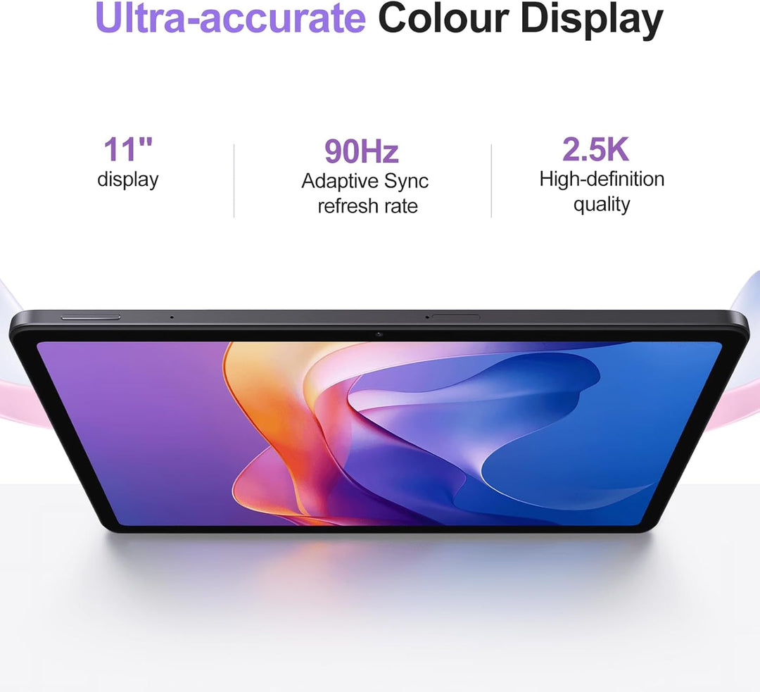 XIAOMI Redmi Pad 2-11" Android Tablet (2.5K-Auflösung, 90 Hz), 4+128GB Interner Speicher, MediaTek H