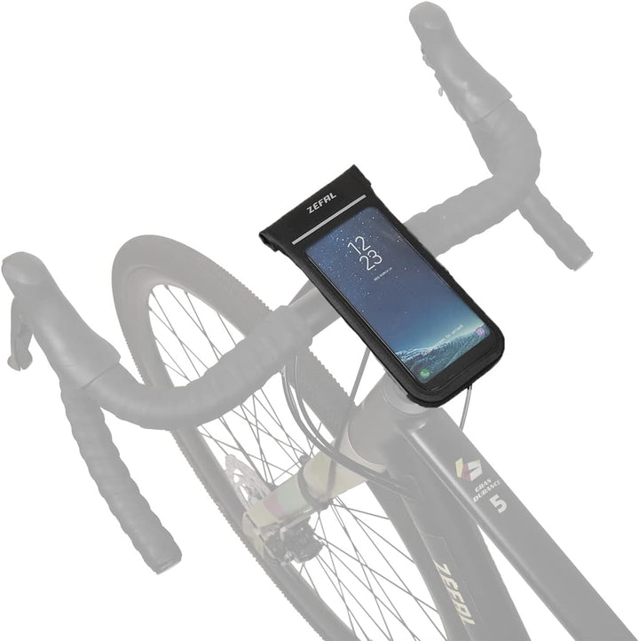 Zefal Unisex – Erwachsene Z Console Dry Smartphone-Halter, Schwarz, L