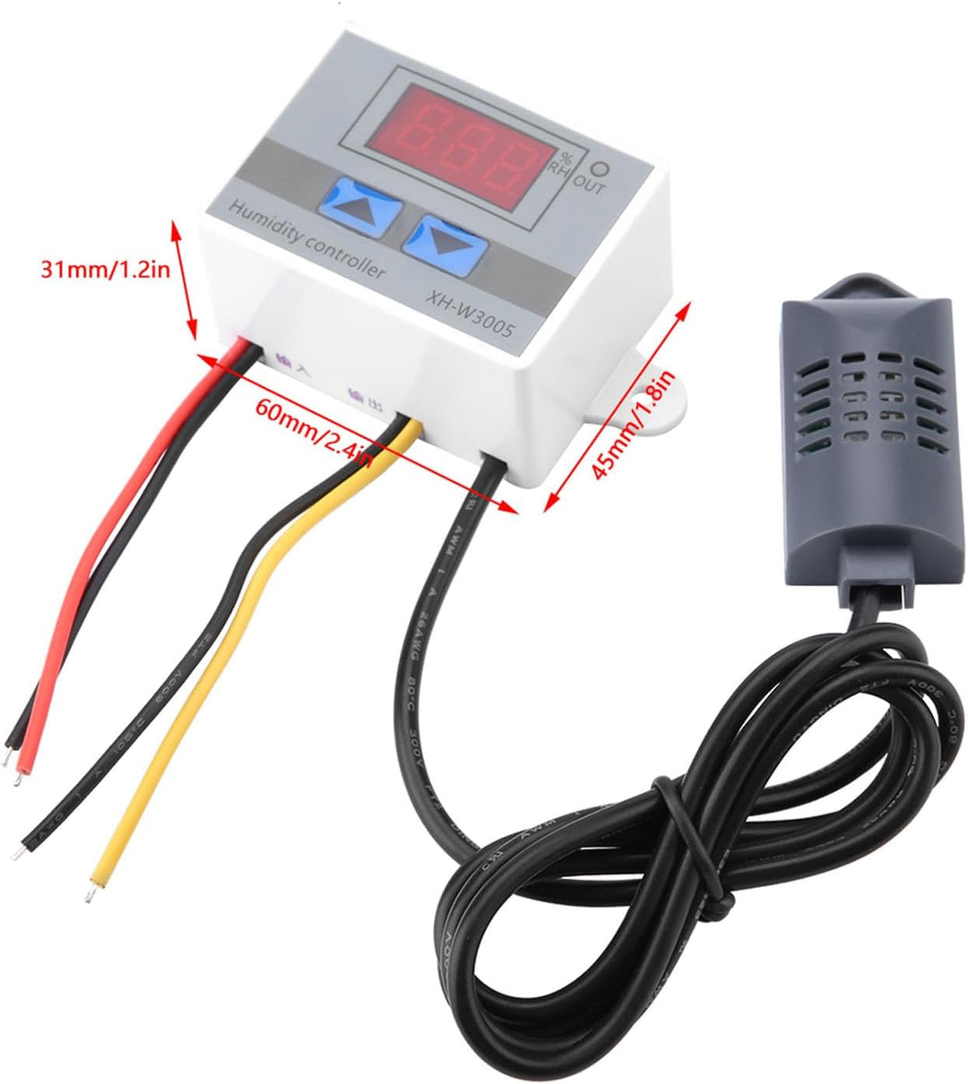 XH-W3005 Feuchtigkeitssensor, Hohe Präzision Luftfeuchtigkeitssensor, 12 V Hygrometer Digital Schalt