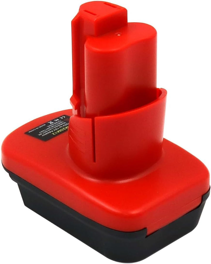 Namvo M12-Adapter, kompatibel mit Milwaukee 18 V, DeWalt 18 V 20 V, unterstützt M12-Elektrowerkzeuge