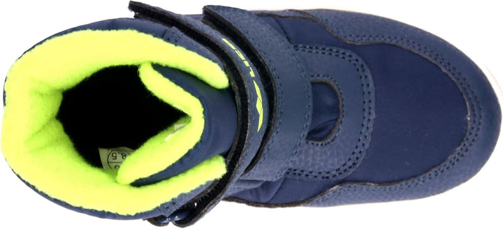 Lico Unisex Kinder Namsos V Schneestiefel 30 EU Marine Lemon, 30 EU Marine Lemon