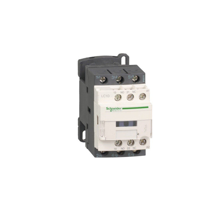 Schneider Electric - Leistungsschütz LC1D 3p, +1S+1Ö, 18.5 kW, 38 A, 400 V AC3, Spule 230 V AC, LC1D