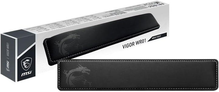 MSI VIGOR WR01 Handballenauflage für Tastatur, Kühlgel, Memory-Schaumstoff, Ice Silk Lycra-Polsterun
