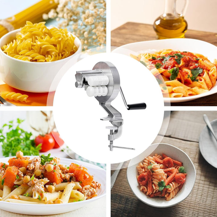 Nudelpressmaschine, Manuelle Nudelmaschine Tragbare Makkaroni Maker Maschine Spaghetti Pastamaker Fü