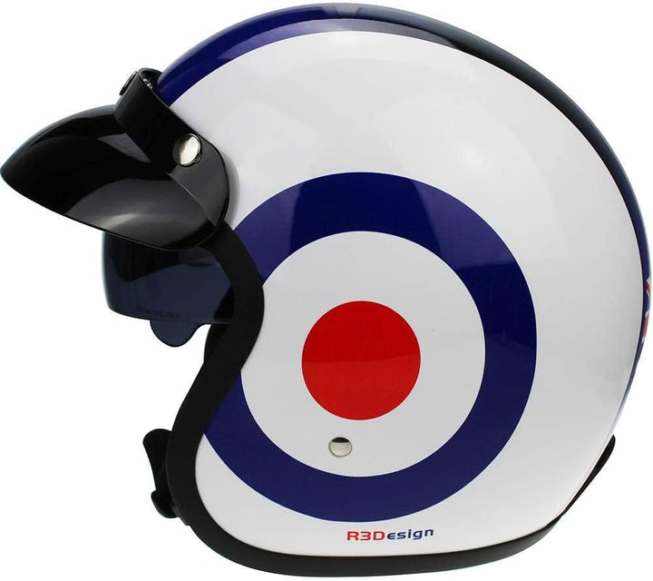 Viper VPR Motorbike Helmet RSV06 Plus Open Face Jet Motorcycle Hwlmet Scooter Biker Rider Crash Spor