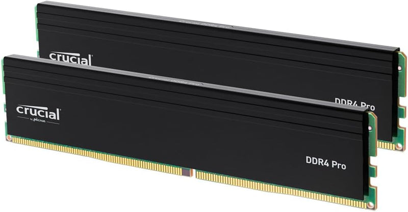 Crucial Pro DDR4 RAM 64GB Kit (2x32GB) 3200MHz, Intel XMP 2.0, PC Computer Arbeitsspeicher - CP2K32G