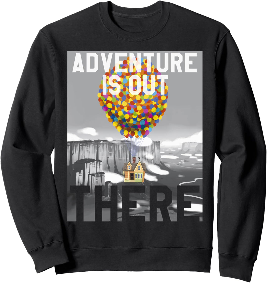 Disney Pixar Up Adventure Classic Poster Sweatshirt