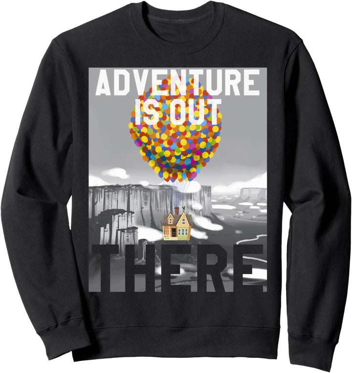 Disney Pixar Up Adventure Classic Poster Sweatshirt