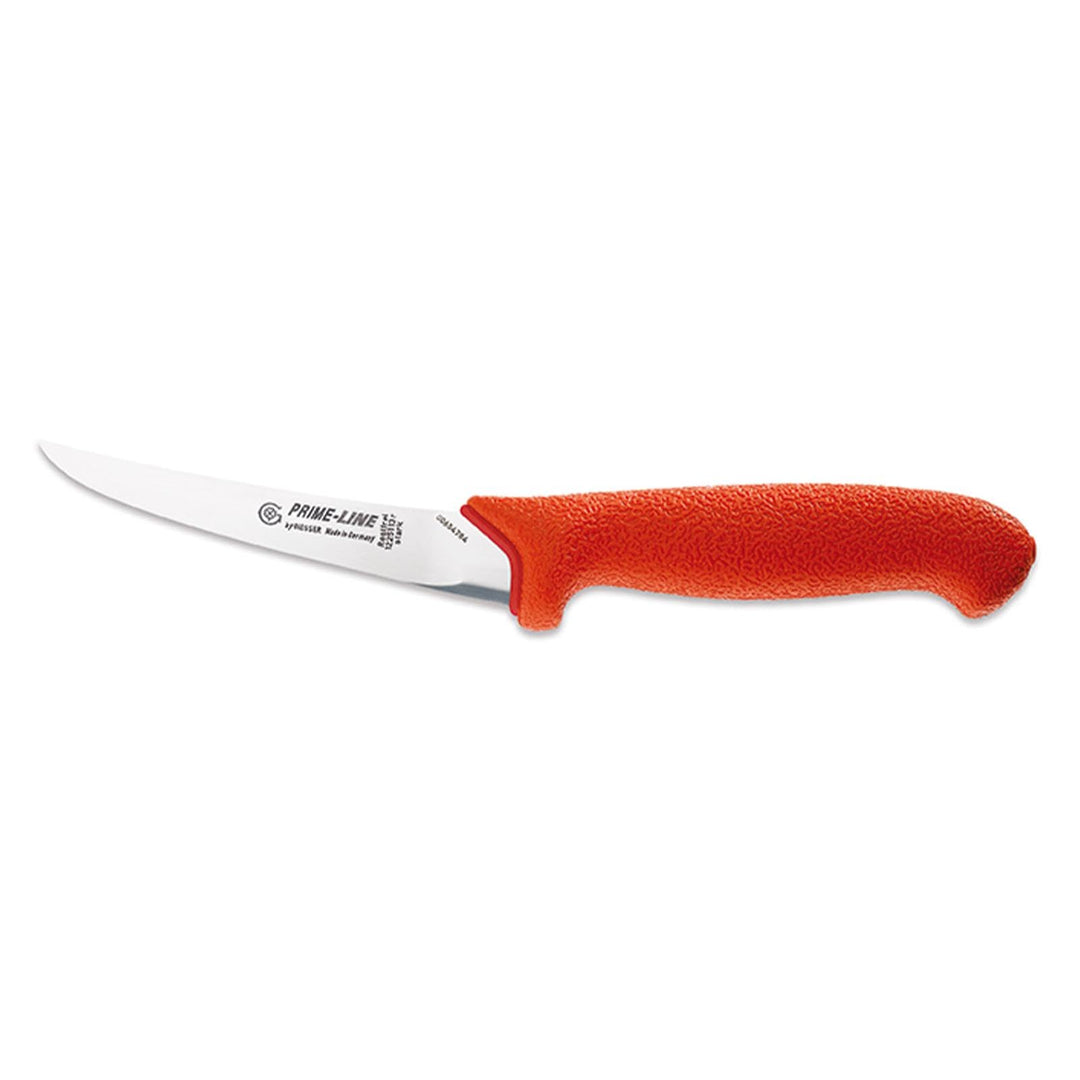 Johannes Giesser Messerfabrik PrimeLine Ausbeinmesser stark Messer, Rot, 13 cm