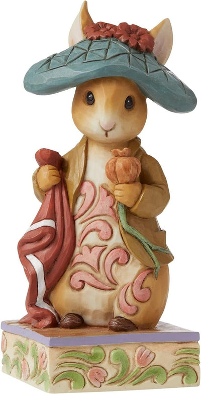 Enesco Jim Shore Heartwood Creek Benjamin Bunny Figur, 6008750, Mehrfarbig, 5.75 in H x 2.25 in W x