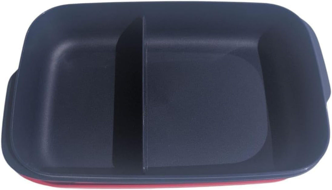 Tupperware to Go Lunchbox Clevere Pause 590ml mit Trennwand Eco+ Schule Brotdose mit Abteilung 590ml