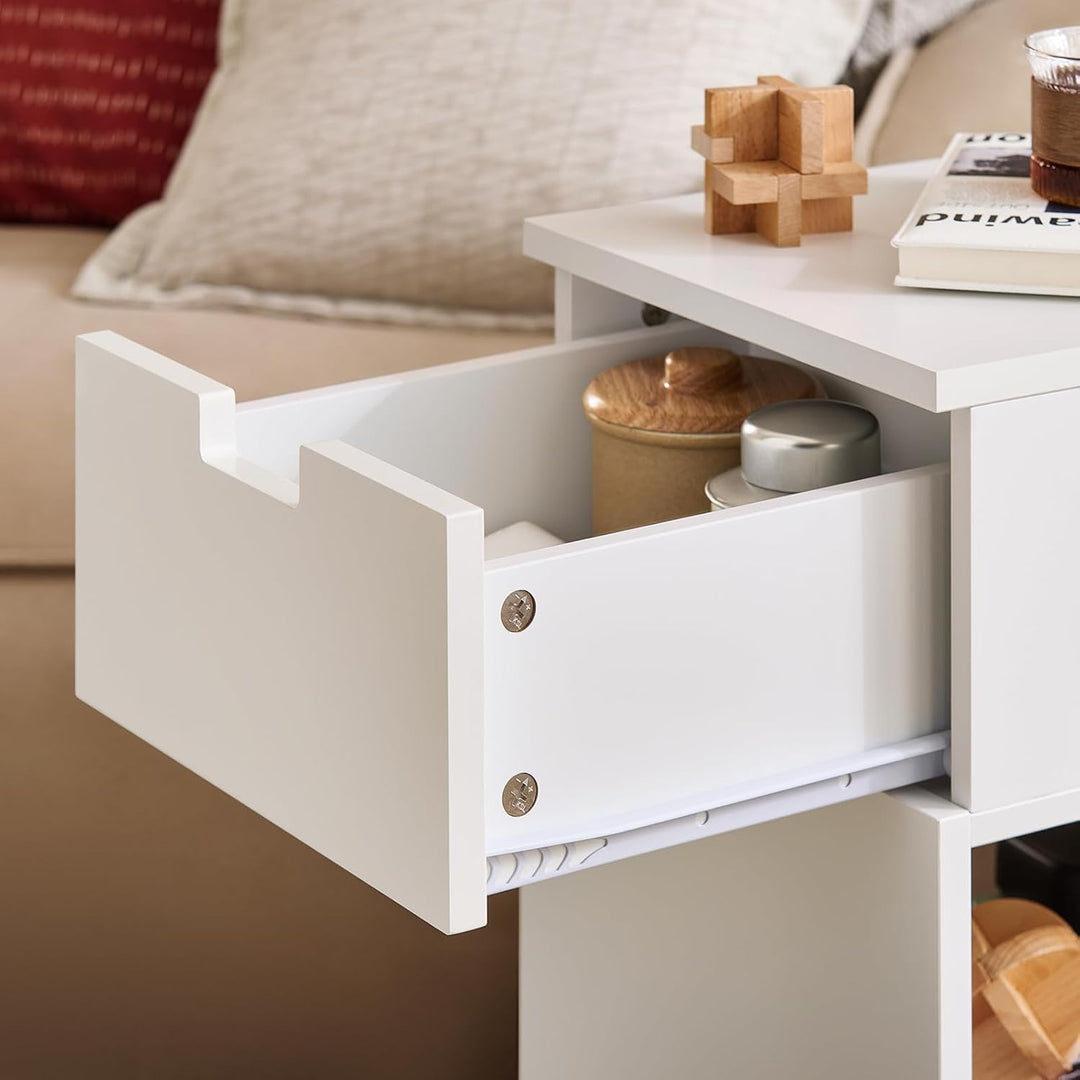 SoBuy Aktenschrank Aktenschrankwagen Druckertisch Druckerständer Rollcontainer mit 4 Rollen Lagersch