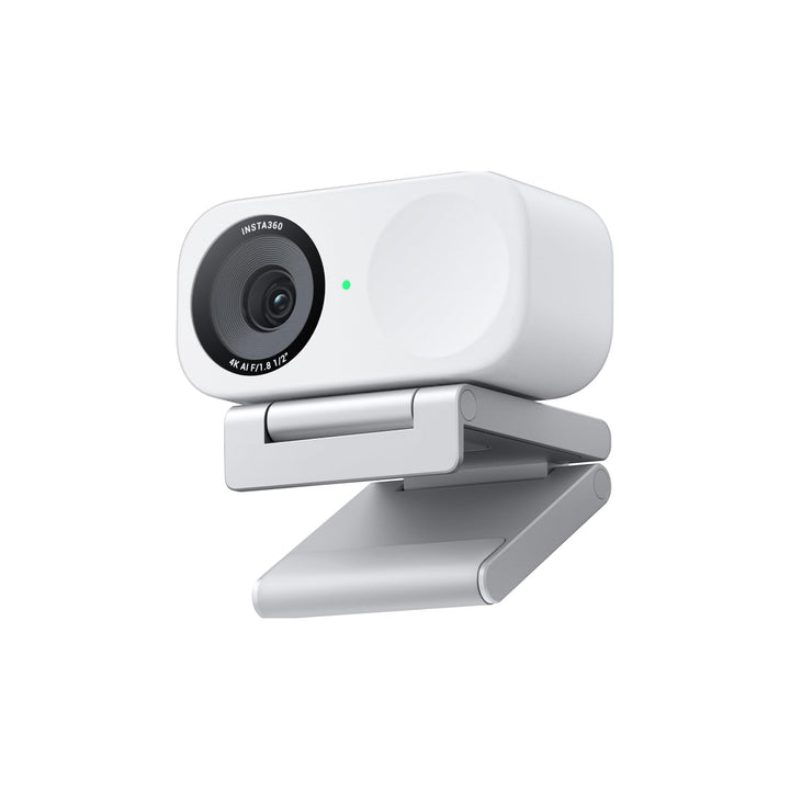 Insta360 Link 2C Standard Bundle Polarweiss - 4K Webcam für PC/Mac, 1/2" Sensor, Auto-Framing, HDR,