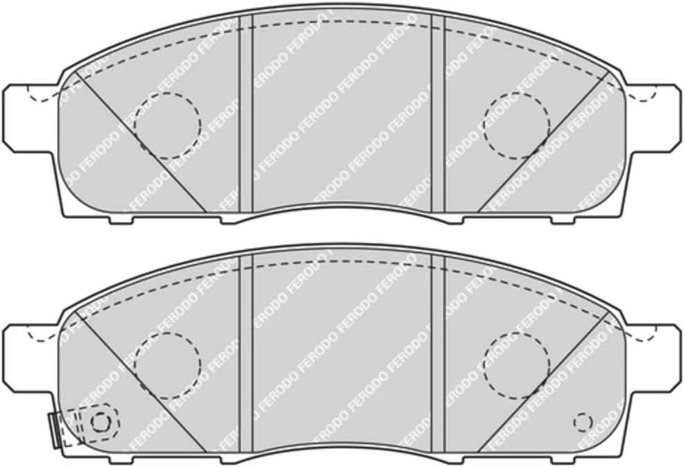 Ferodo FVR4415 PREMIER Bremsbelagsatz, Scheibenbremse - (4-teilig) - (4 Stück)