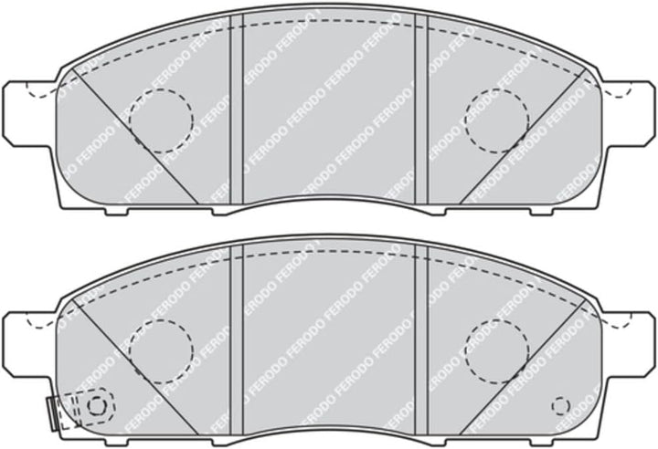 Ferodo FVR4415 PREMIER Bremsbelagsatz, Scheibenbremse - (4-teilig) - (4 Stück)