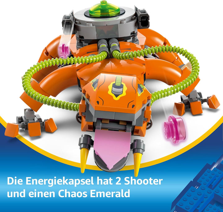 LEGO Sonic The Hedgehog Super Shadow vs. Biolizard, Gamer Spielzeug, Geschenk für Jungen und Mädchen