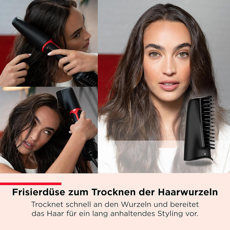 Revlon One-Step Haartrockner & Multi-Styler - 3-in-1-Tool - (Abnehmbarer Kopf, Lockenstab, Haartrock