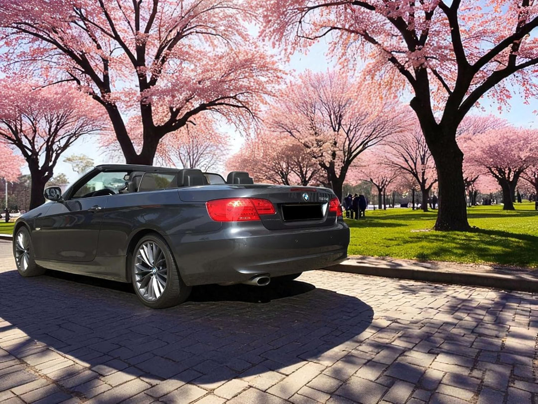 GermanTuningParts Windschott für BMW 3er E93 Cabriolet 2006-2013 - Klappbar - mit Schnellverschluss