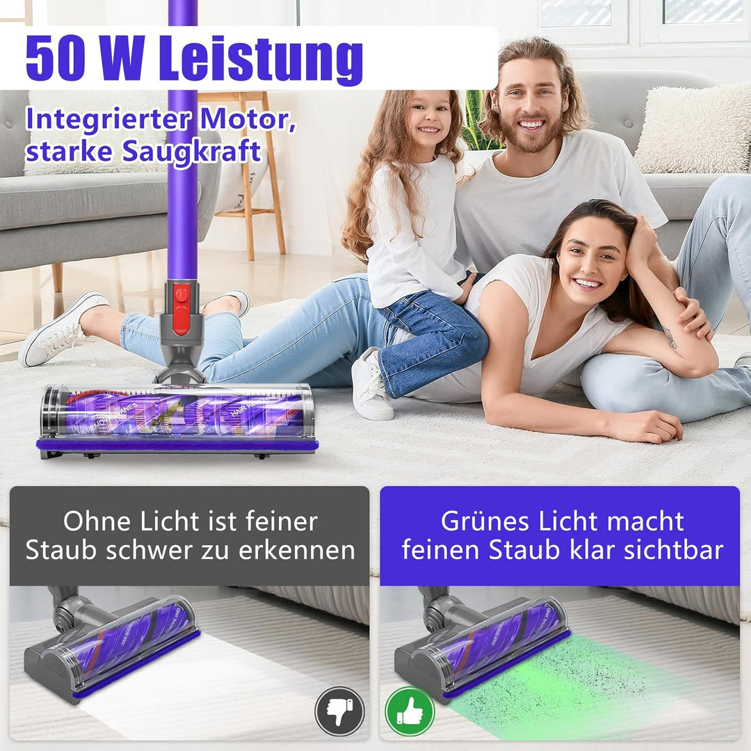 Bürste kompatibel für Dyson V7 V8 V10 V11 V15 SV10 SV11 SV12 SV14 Staubsauger,Anti-Verwicklungs Bode
