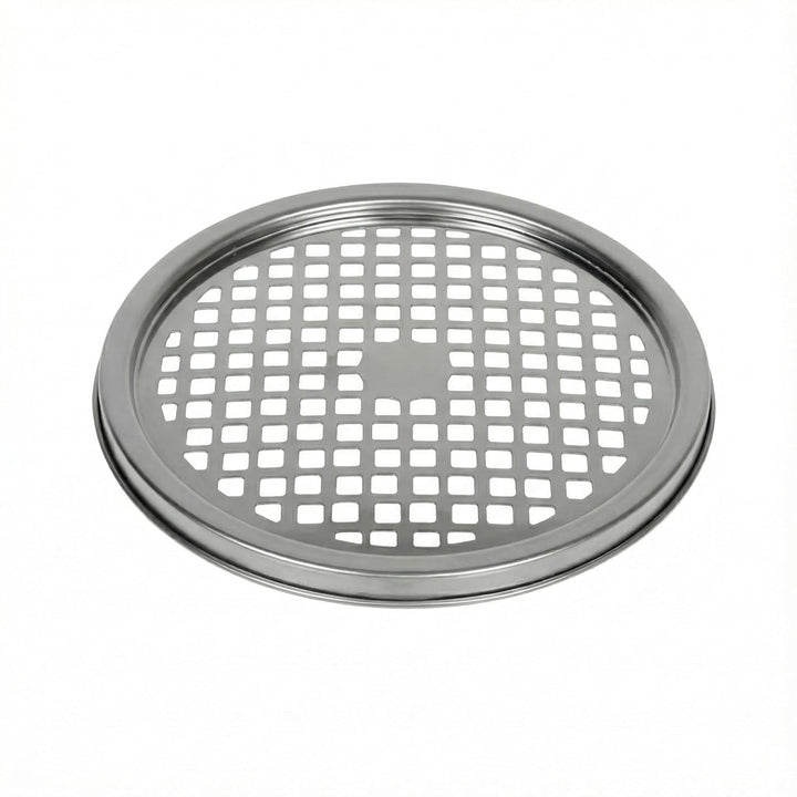 2-in-1 Mülleimer für draussen, mit 20 Liter fassendem Abfallbehälter 62cm, Silber. Silber 62 CM, Sil
