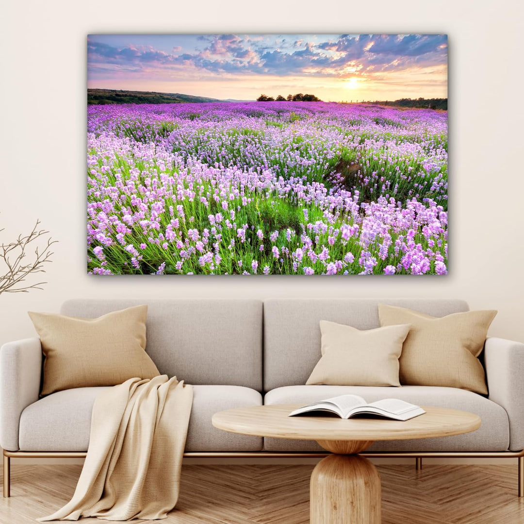 MuchoWow© Bilder Gross 120x80 cm XXL Wohnzimmer Deko Modern Wandbild Foto auf Leinwand Bild Schlafzi
