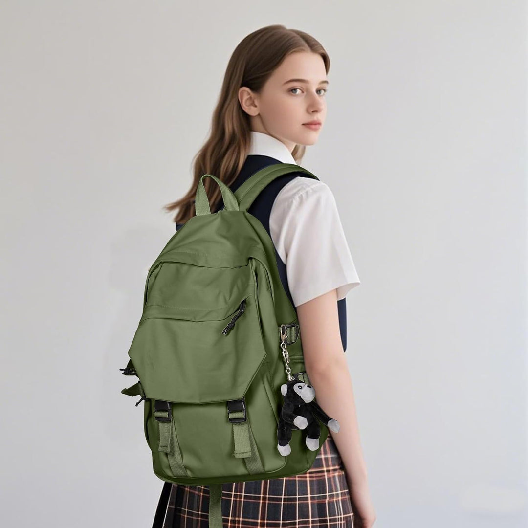Leichte Schultasche Casual Daypack College Laptop -Rucksack für Männer Frauen Wasserfestes Reise Ruc