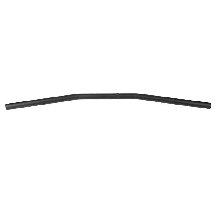 Taper Lenker Standard 7/8 Zoll 22MM Motorrad Retro Bend Lenker Lenker Schwarz Silber(Schwarz), Schwa