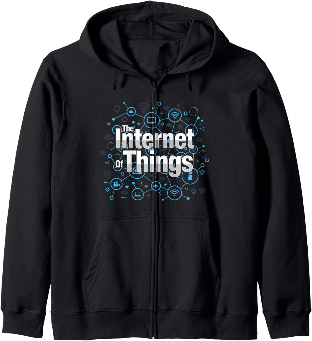 Internet Der Dinge IoT Technologie IdD Allesnetz IT Zukunft Kapuzenjacke