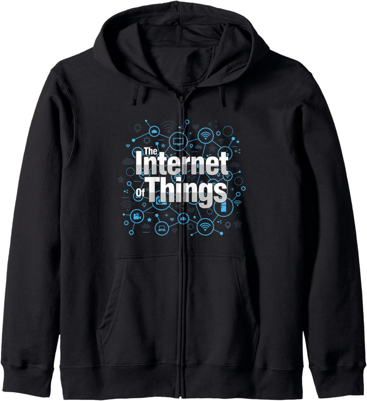 Internet Der Dinge IoT Technologie IdD Allesnetz IT Zukunft Kapuzenjacke