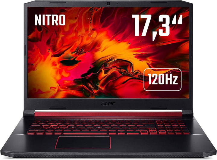 Acer Nitro 5 (AN517-51-764G) 43,9 cm (17,3 Zoll Full HD IPS 120 Hz matt) Gaming Laptop (Intel Core i