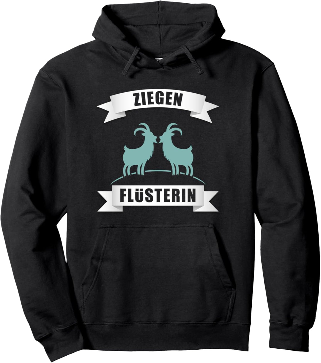 Ziegen Flüsterin Ziege Pullover Hoodie