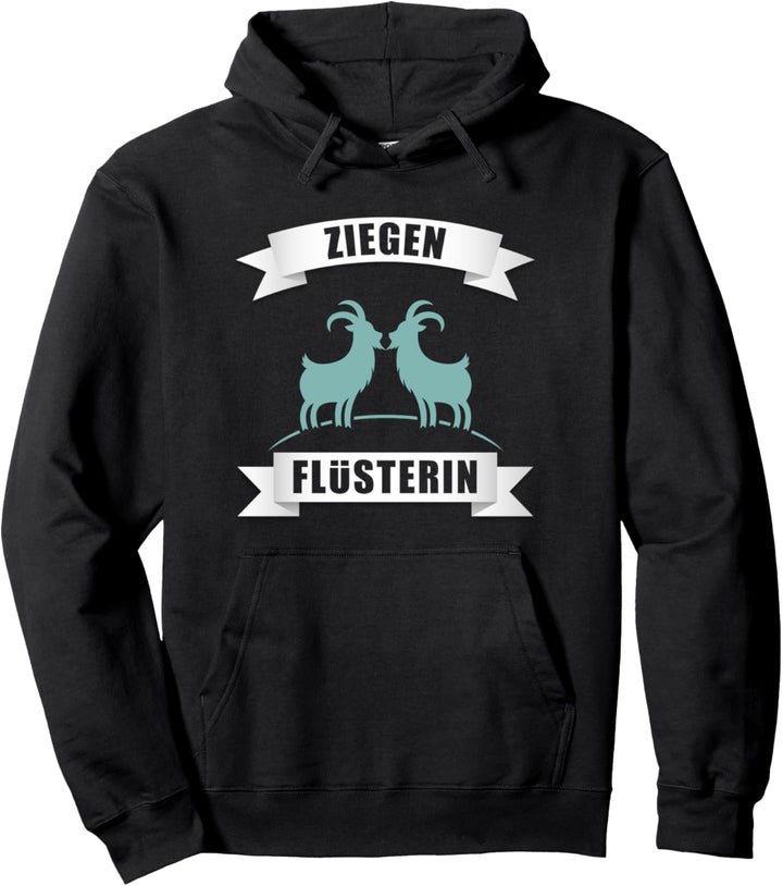 Ziegen Flüsterin Ziege Pullover Hoodie
