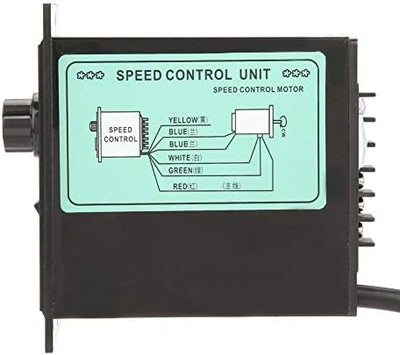 AC 220V 90W Motor mit einstellbarer Drehzahl Stufenlos regelbarer Frequenzumrichtermotor mit Getrieb