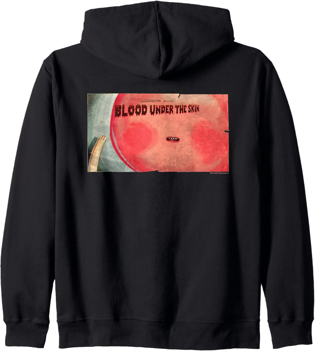 Adventure Time Blood Under the Skin Card Kapuzenjacke