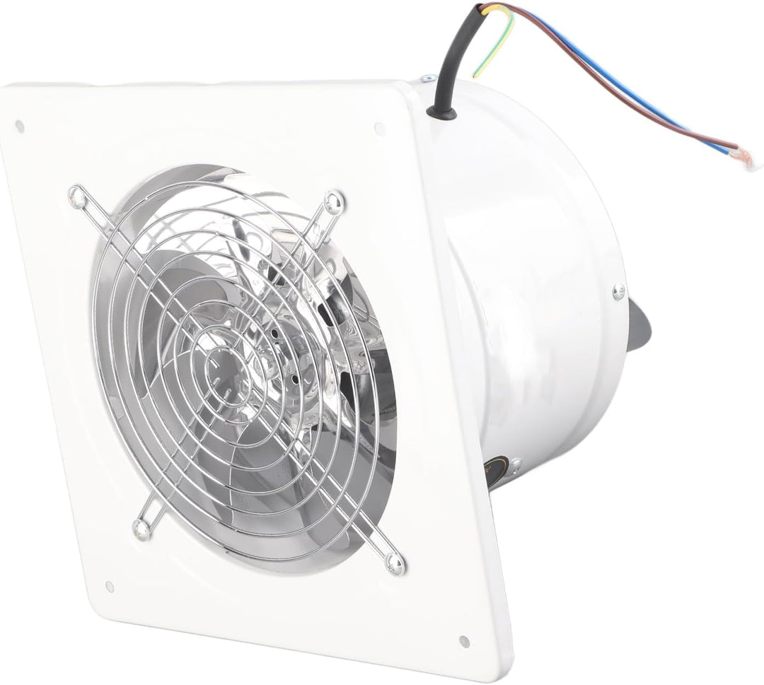 Industrieller Wandventilator, 167 mm, 220V, Abluftventilator für Küche, Bad und Büro, Wandmontage