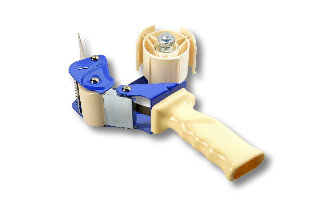 Profi Paketbandabroller/Klebebandabroller - Robuste Metall- + Kunststoffkonstruktion (Bis 50 mm brei