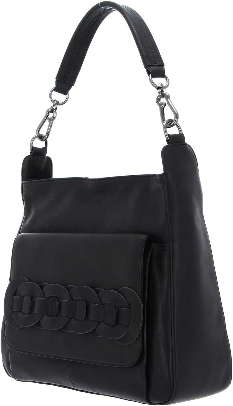 FREDsBRUDER Amura Schultertasche Leder 30 cm