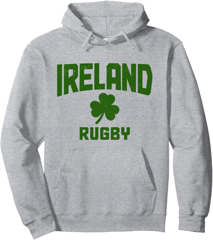 Irland Rugby Irish Shamrock Green St. Patricks Day Pullover Hoodie
