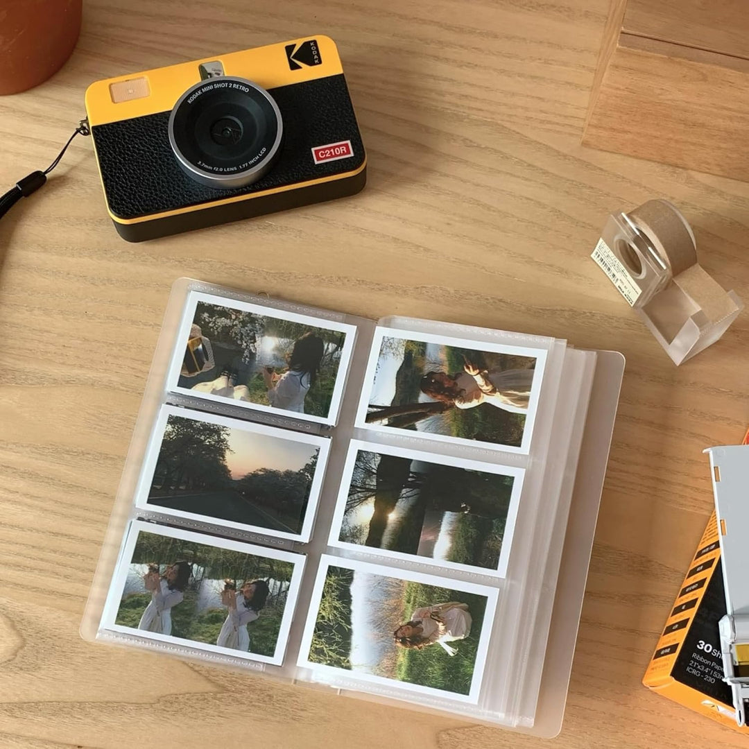 Kodak Mini Shot 2 Retro, Tragbare Sofortbildkamera und Fotodrucker, iOS und Android, Bluetooth, 4Pas