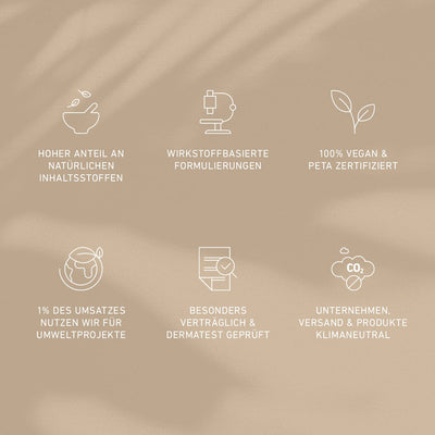 JUNGLÜCK Wimpernserum - Vegan | Natürliches Serum zur Stärkung von Wimpern & Brauen, regt Haarwachst