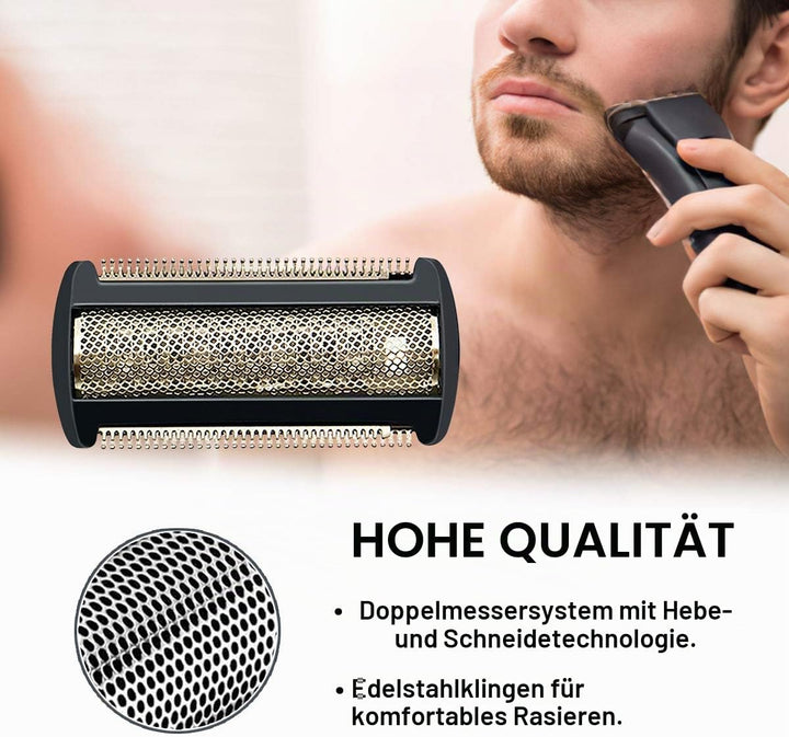 YanBan Bodygroom Ersatzkopf Kompatibel mit Philips bg2024 bg2025 bg2026 bg2028 bg2036 bg2038 bg2040
