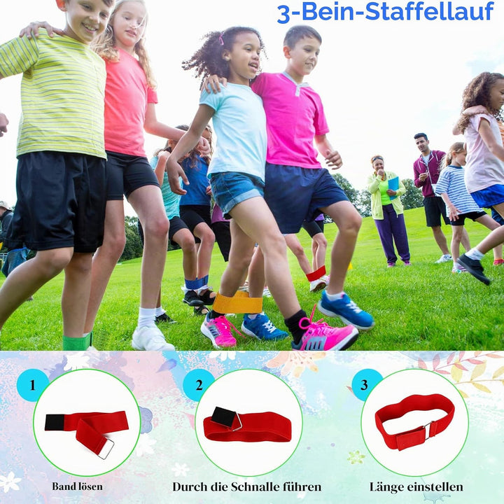Outdoor Spiele Gartenspiele für Kinder Erwachsene, 4 in 1 Kindergeburtstag Spiele, Sackhüpfen Säcke,