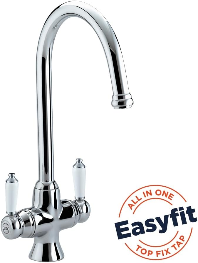 Bristan RS SNK EF C Renaissance Easyfit Spültischarmatur Küchenarmatur, Chrome, Chrome