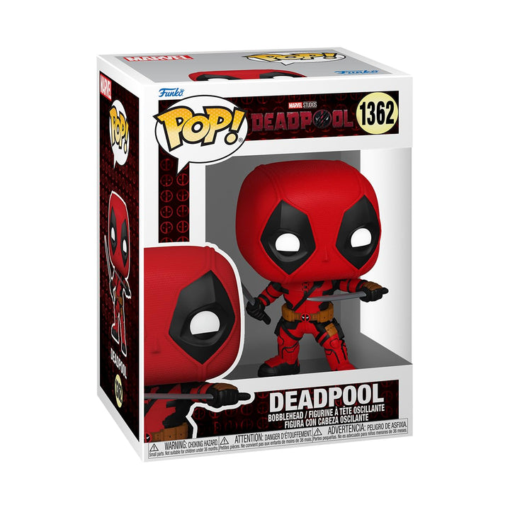 Funko POP! Marvel: Deadpool & Wolverine - Deadpool - Vinyl-Sammelfigur - Offizielle Handelswaren - S